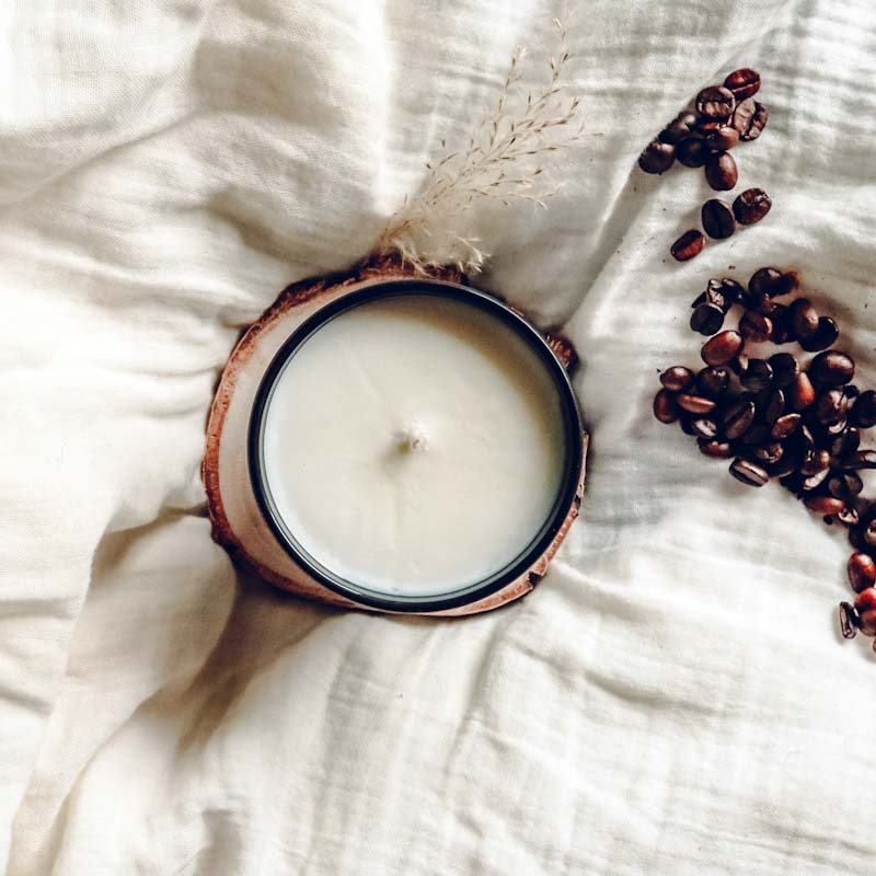 Świeca sojowa - kawa z czekoladą 200 ml