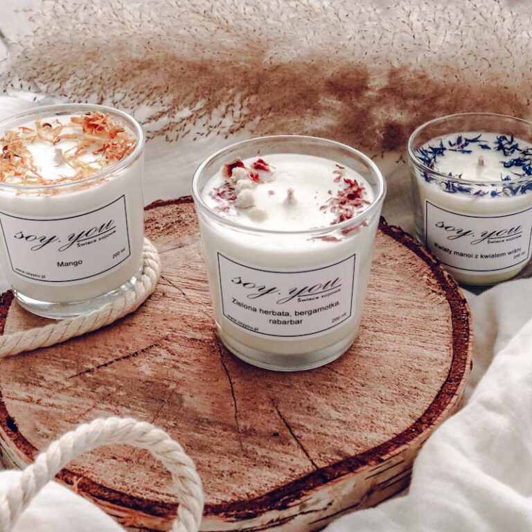 Świece Sojowe w Dekoracji Wnętrz – Stwórz Przytulny Klimat w Domu