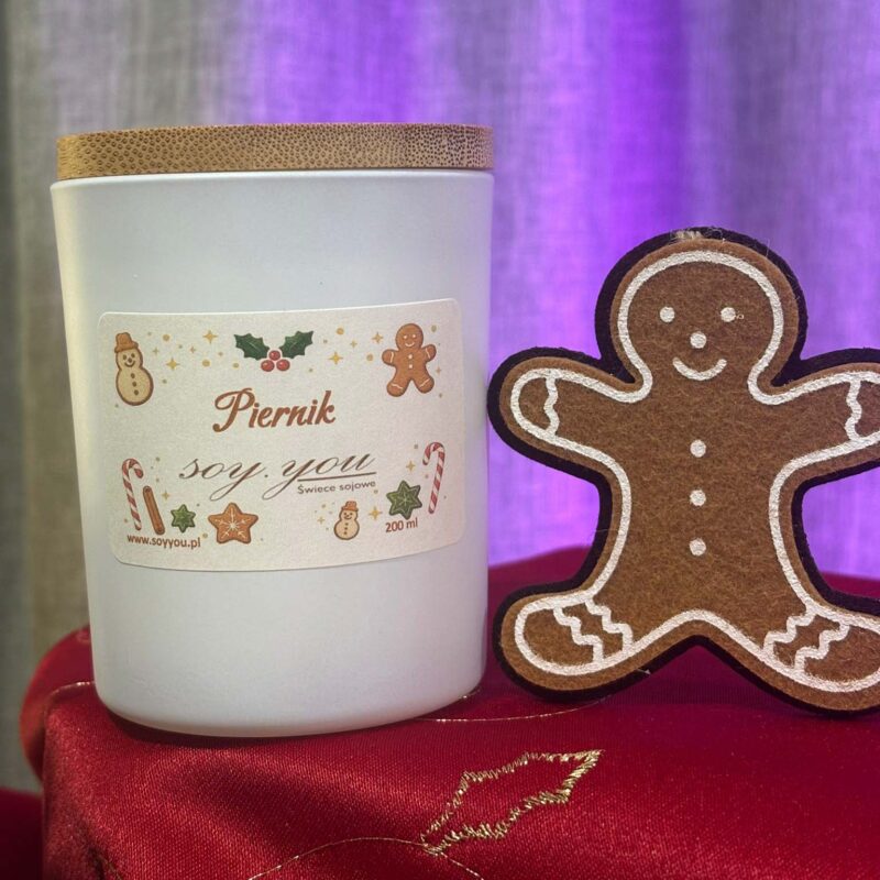 Świeca sojowa - Piernik 300 ml