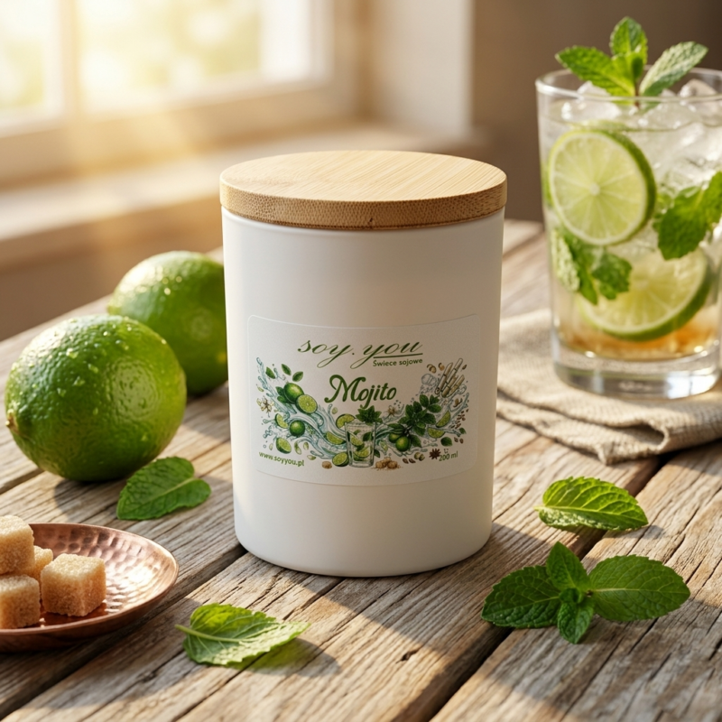 Świeca sojowa - Mojito 200 ml